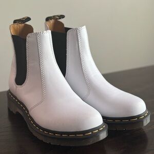 Dr. Martens 2976 White Chelsea Boot